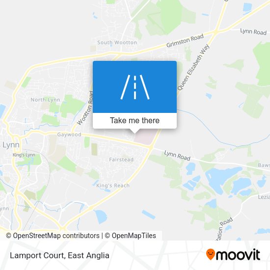 Lamport Court map