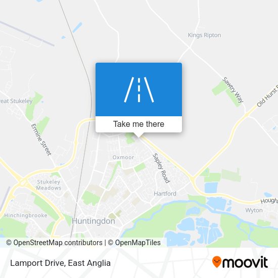 Lamport Drive map