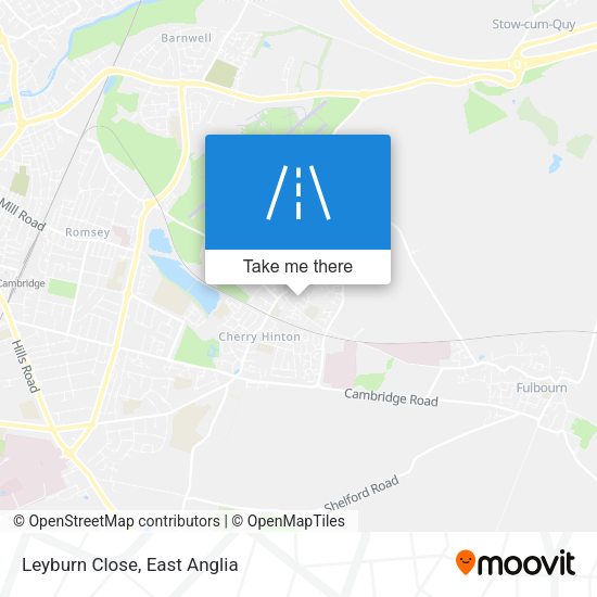 Leyburn Close map