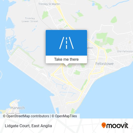 Lidgate Court map