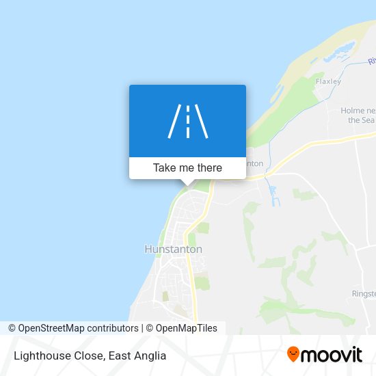 Lighthouse Close map