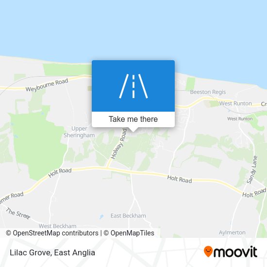 Lilac Grove map