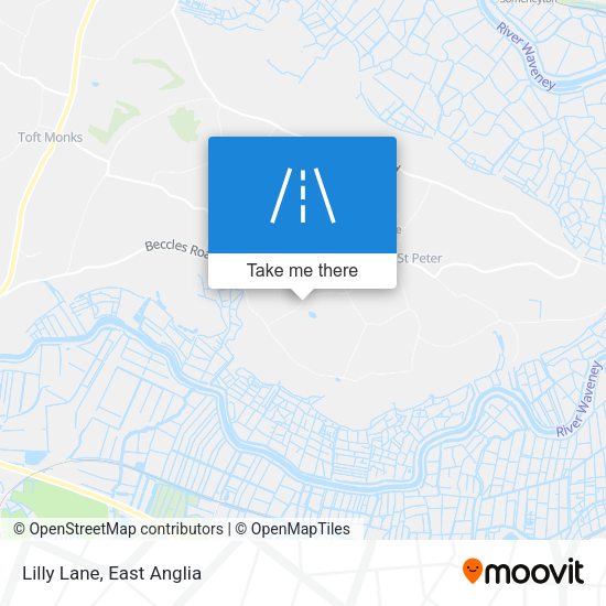 Lilly Lane map