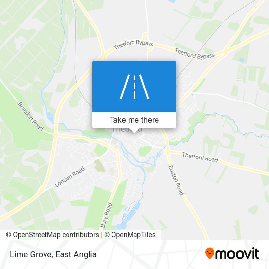 Lime Grove map