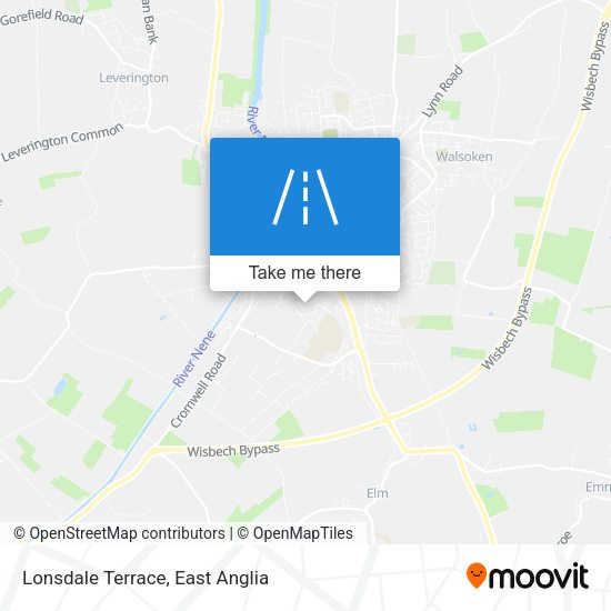 Lonsdale Terrace map