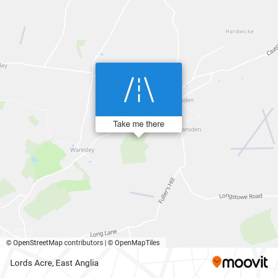 Lords Acre map