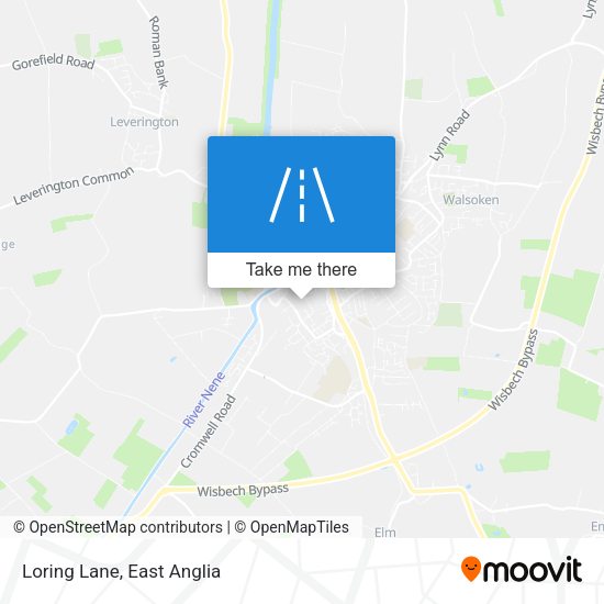 Loring Lane map