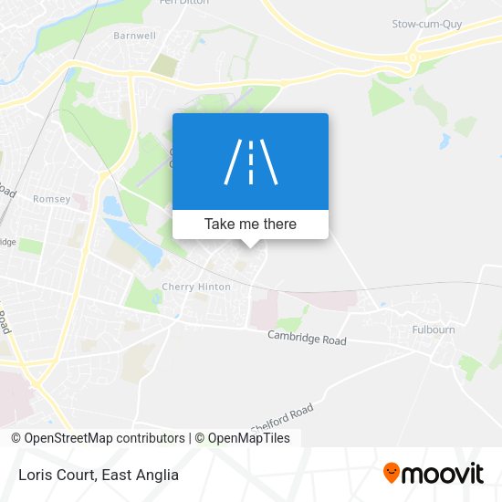 Loris Court map
