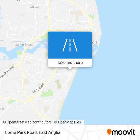 Lorne Park Road map
