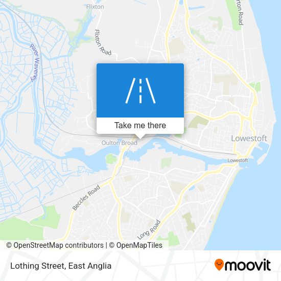 Lothing Street map