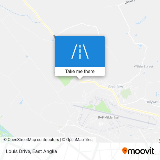 Louis Drive map