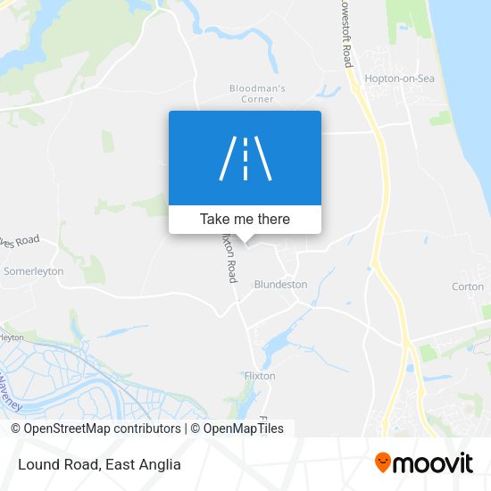 Lound Road map
