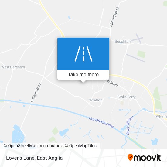 Lover's Lane map