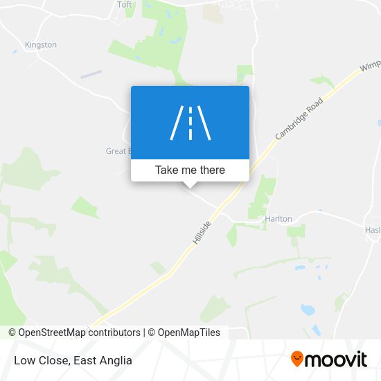 Low Close map