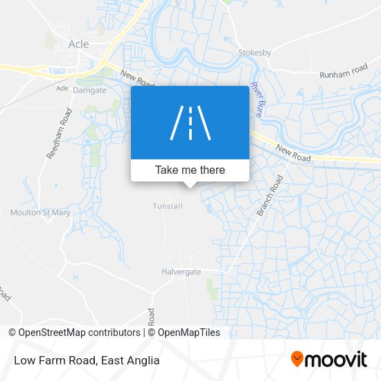 Low Farm Road map