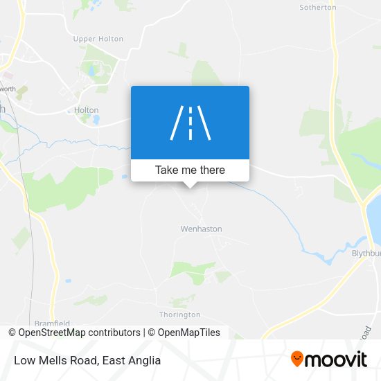 Low Mells Road map