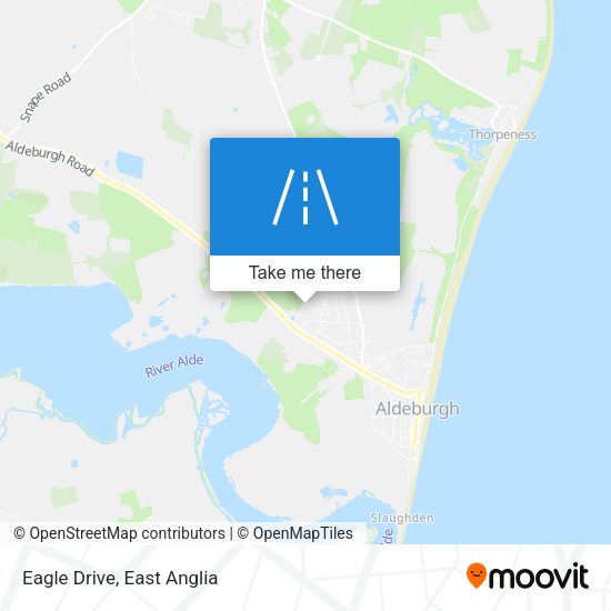 Eagle Drive map