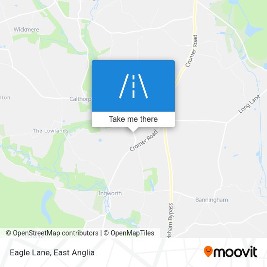 Eagle Lane map
