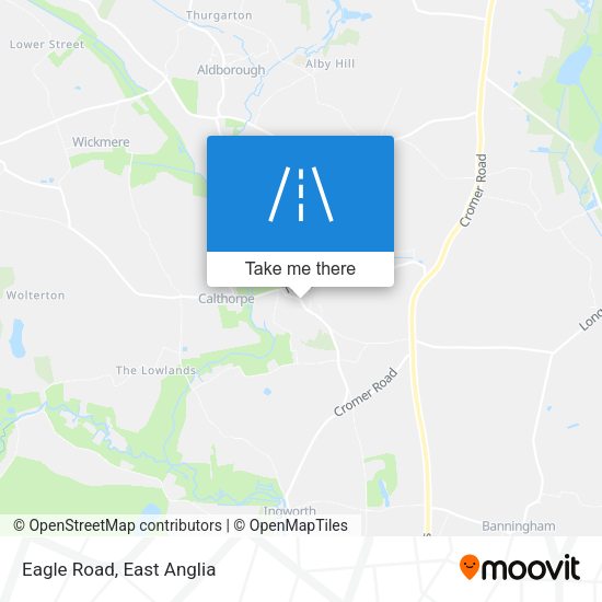 Eagle Road map
