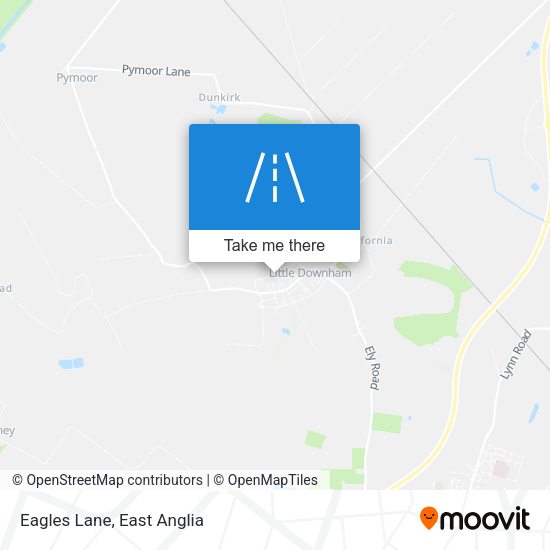 Eagles Lane map