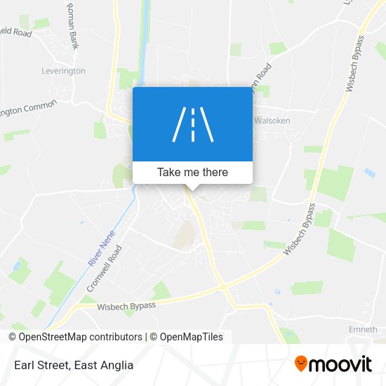 Earl Street map