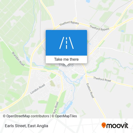Earls Street map