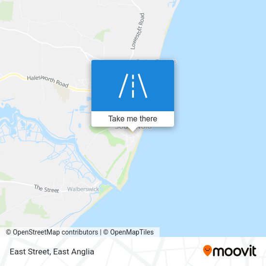East Street map