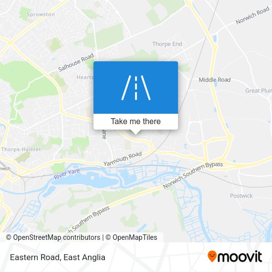 Eastern Road map