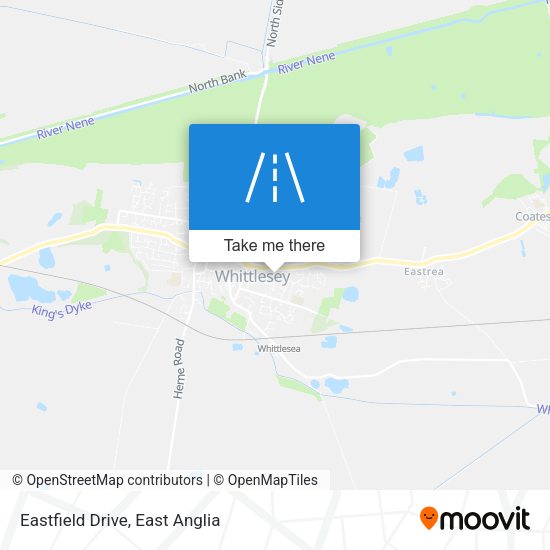Eastfield Drive map