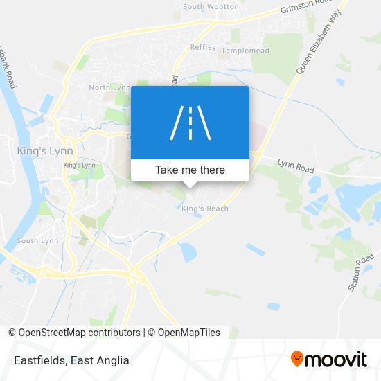Eastfields map