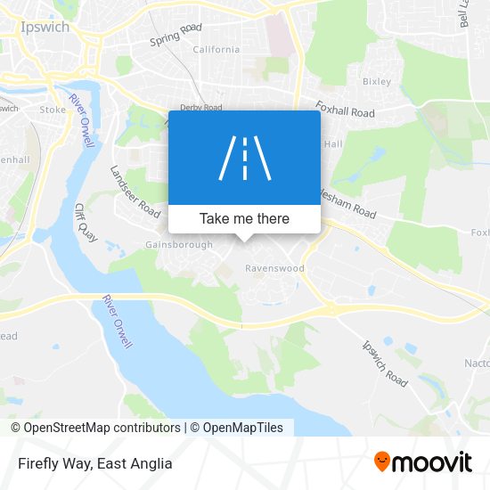 Firefly Way map