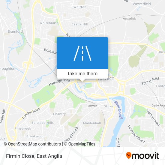 Firmin Close map