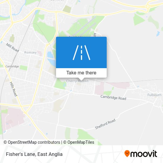 Fisher's Lane map