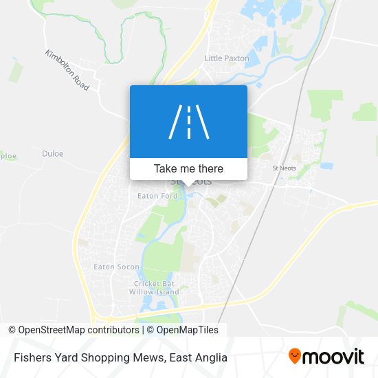Fishers Yard Shopping Mews map