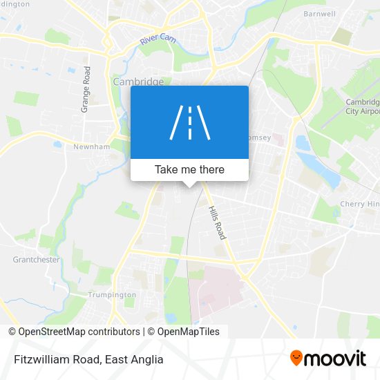 Fitzwilliam Road map