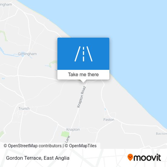 Gordon Terrace map