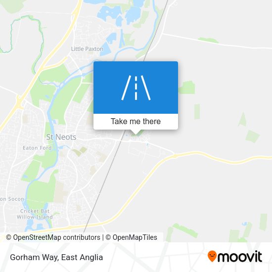 Gorham Way map