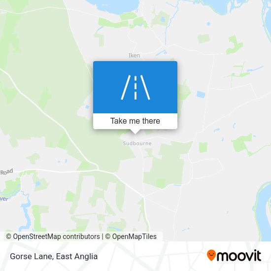 Gorse Lane map