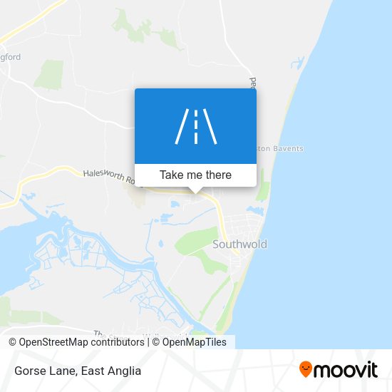 Gorse Lane map