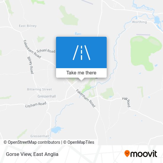 Gorse View map