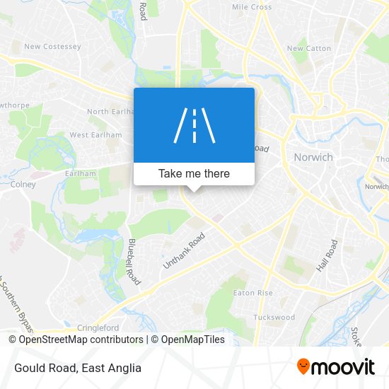 Gould Road map