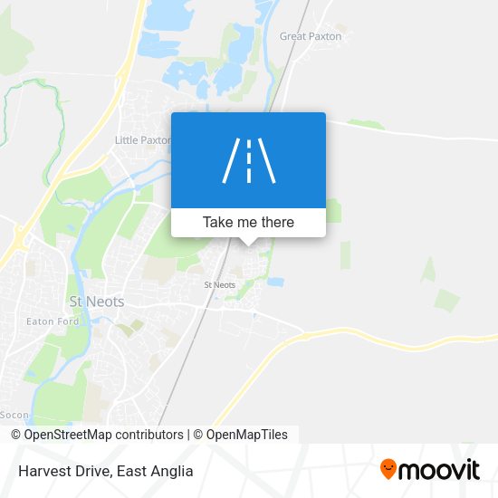 Harvest Drive map
