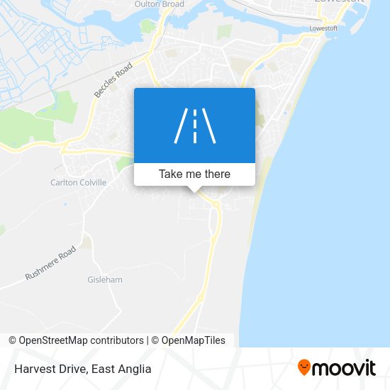 Harvest Drive map