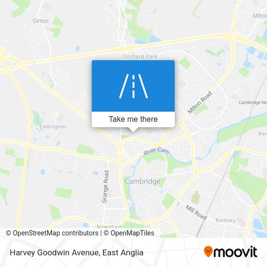 Harvey Goodwin Avenue map
