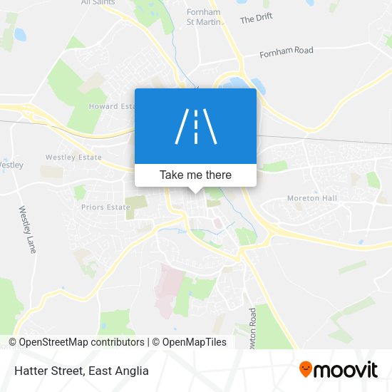 Hatter Street map