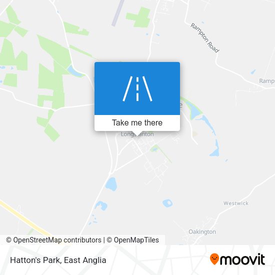 Hatton's Park map