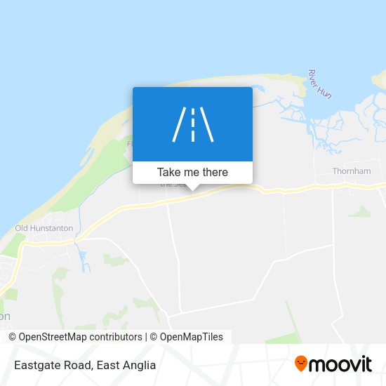 Eastgate Road map