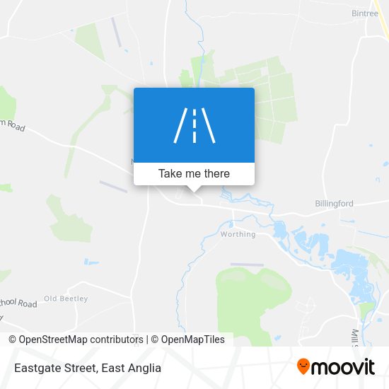 Eastgate Street map
