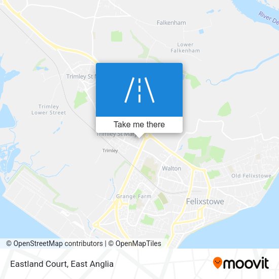 Eastland Court map