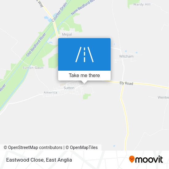 Eastwood Close map